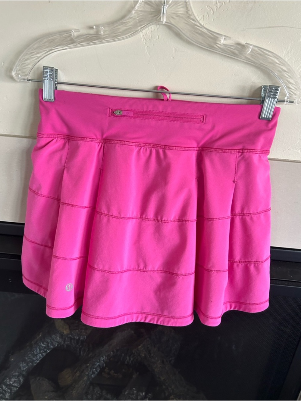 ▶️ Lululemon Pink Skort Womens 4 Athletic Tennis Running Built In Shorts